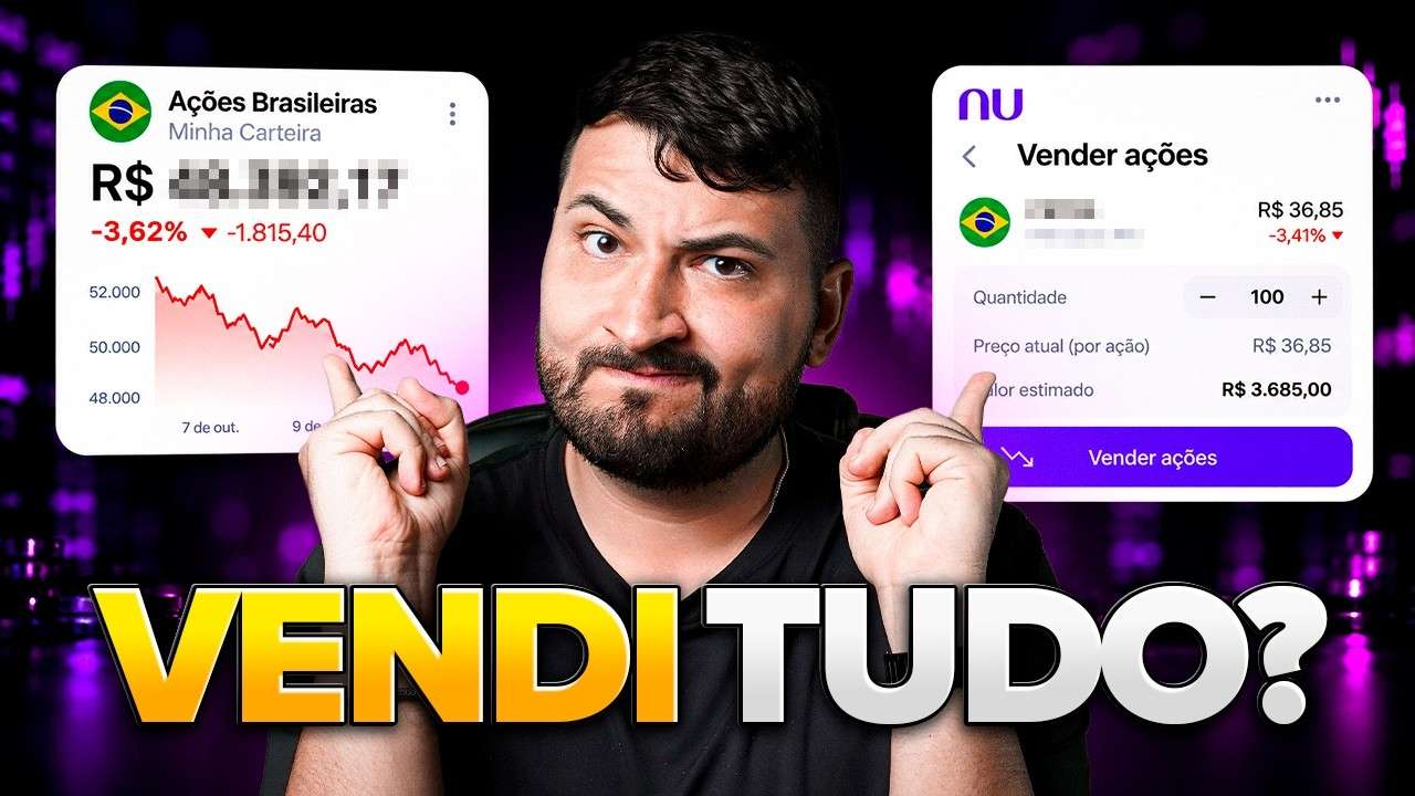 Vendi minhas AÇÕES? O que eu fiz agora pra não perder dinheiro na BOLSA