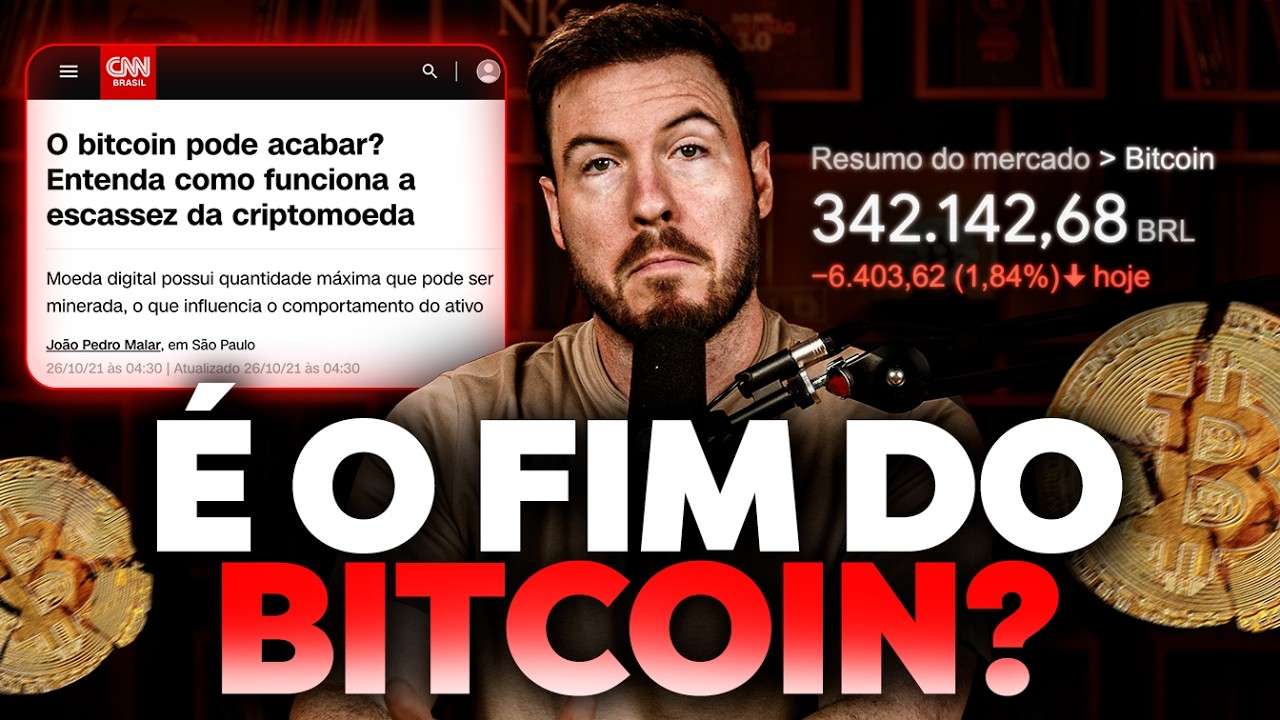 O BITCOIN PODE ACABAR? | EPSTEIN, MICROSTRATEGY E O ESQUEMA QUE PODE DESTRUIR TUDO