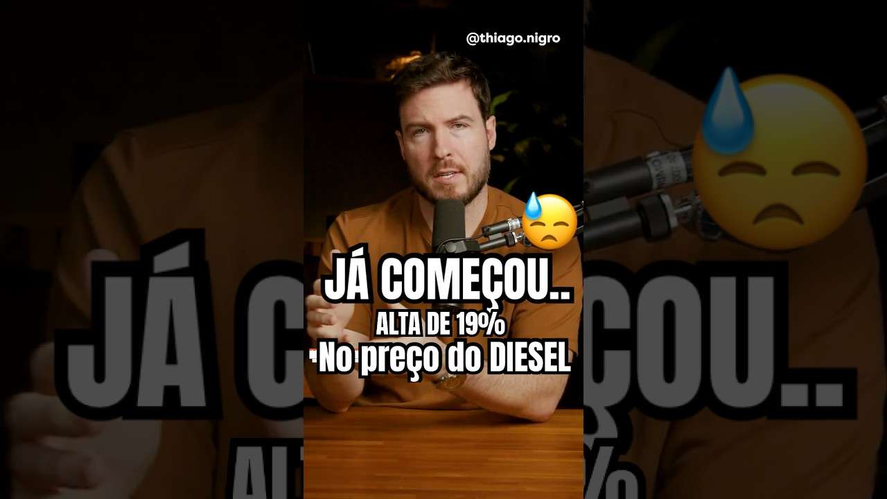 DIESEL SALTOU 19% 😱 (GREVE dos CAMINHONEIROS é IMINENTE)