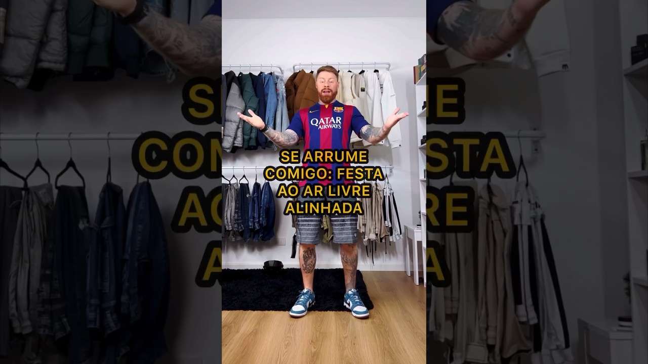 SE ARRUME COMIGO, pra uma Festa Alinhada ao Ar Livre 🔥