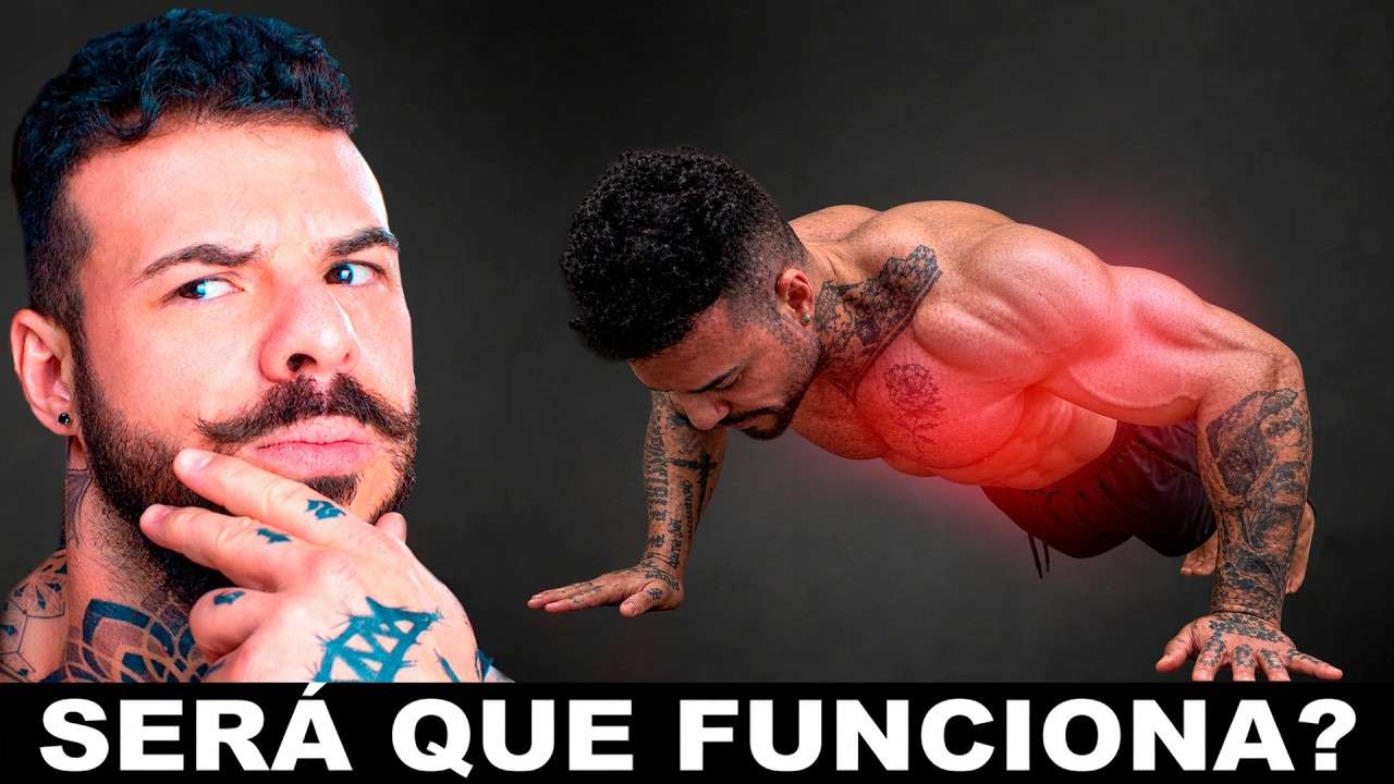 REACT - ESQUEÇA OS PESOS: ESTES 6 EXERCÍACIOS AJUDAM A CONSTRUIR MAIS MASSA MUSCULAR.