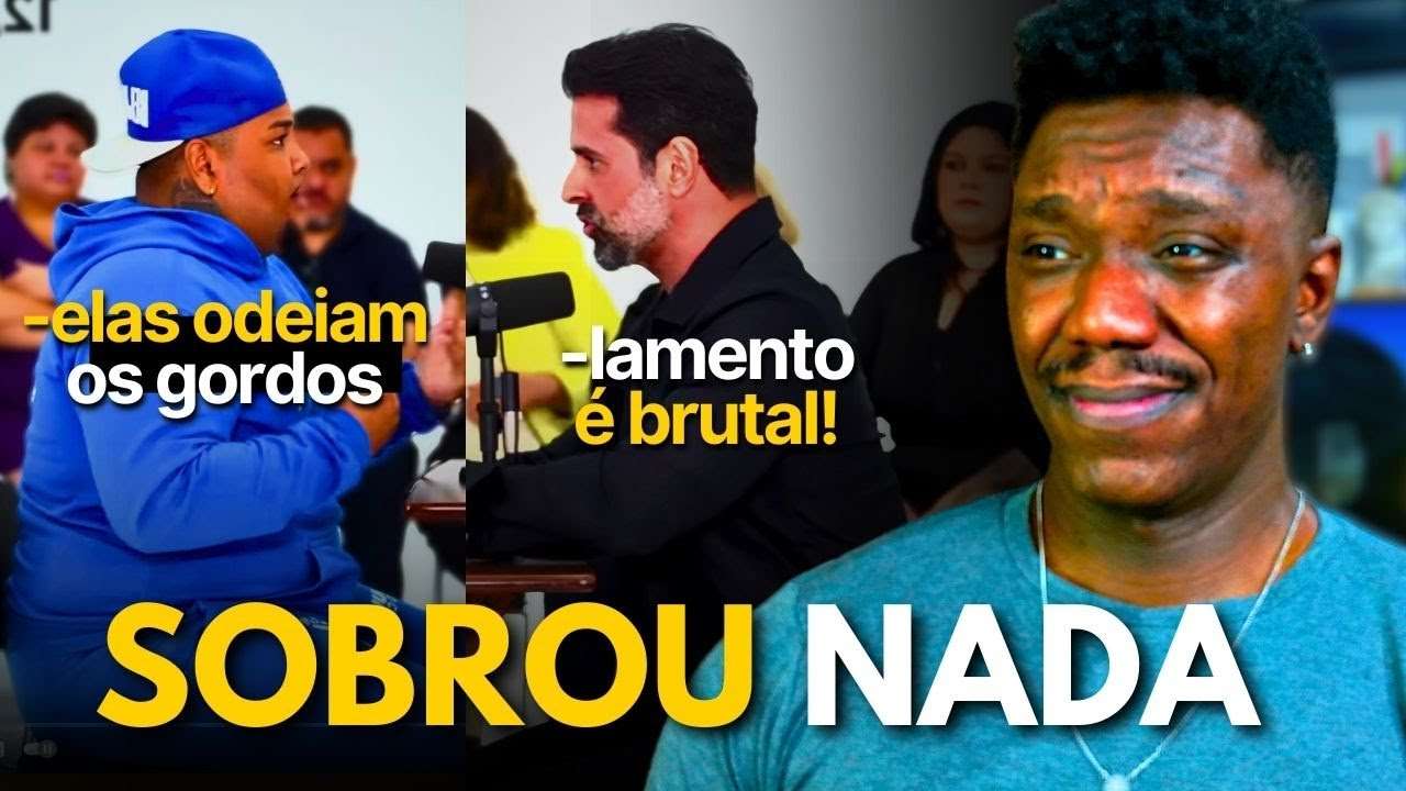 o problema do VITIMISMO QUE APRISIONA em 1 TREINADOR VS 30 GORDOS