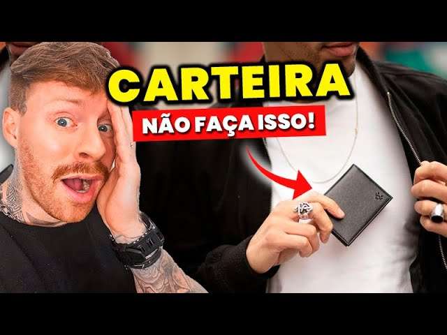 4 GAFES que VOCÊ COMETE com sua CARTEIRA que DESTROEM seu Visual (e ninguém percebe!)