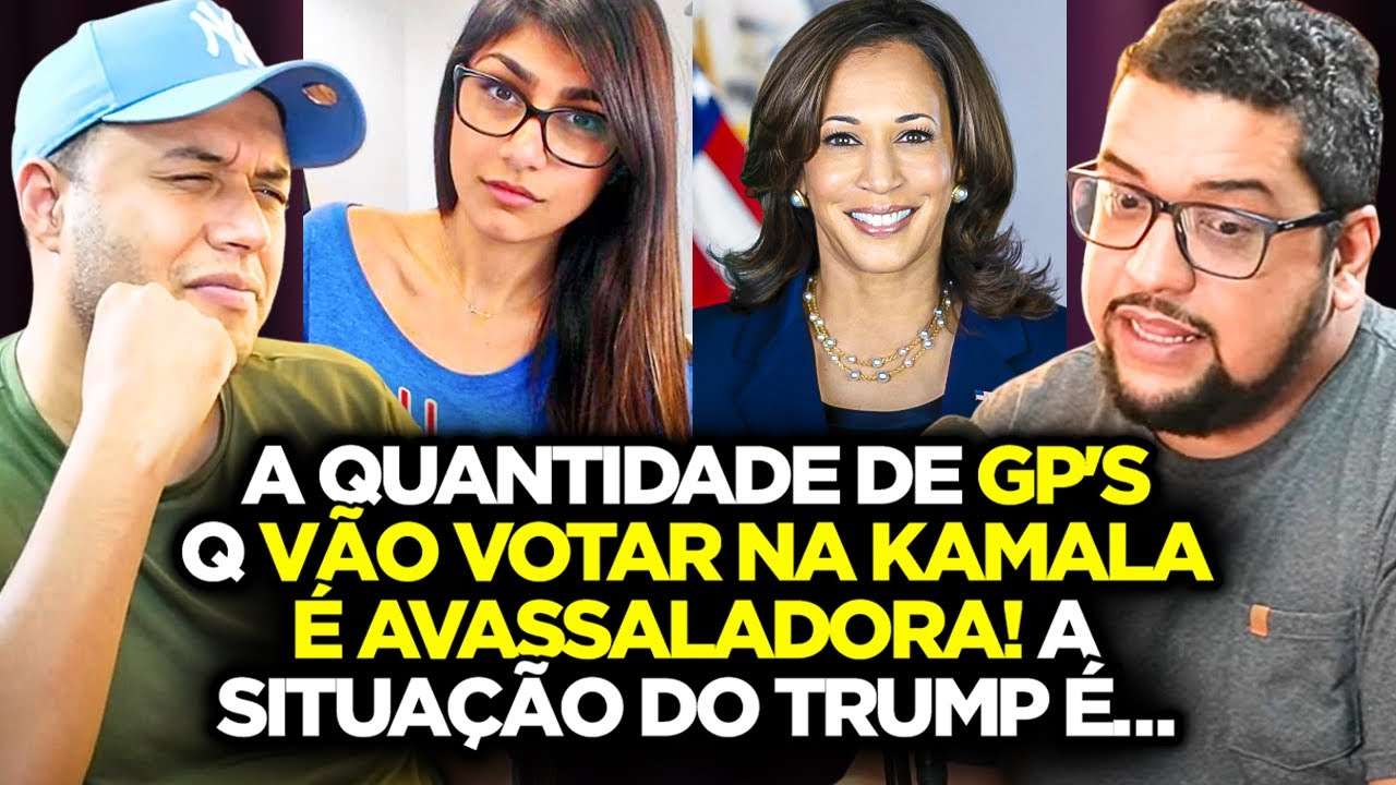 AS GP'S VÃO ELEGER KAMALA HARRIS? A TERRÍVEL SITUAÇÃO DE DONALD TRUMP NAS ELES ELEIÇÕES!