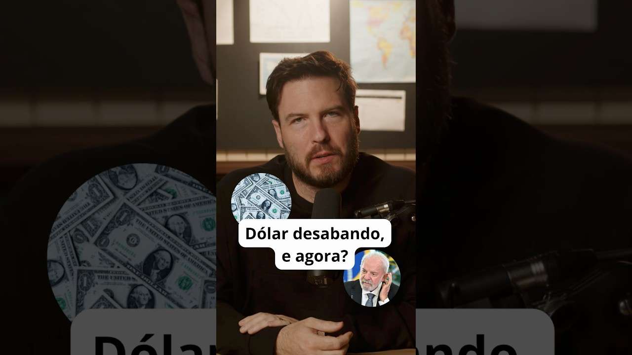 Dólar desabando, e agora?