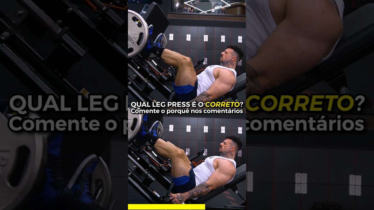 Qual LEG PRESS é o correto? #ganharmassamuscular #bodybuilder #shape #laerciorefundini #ganharmassa