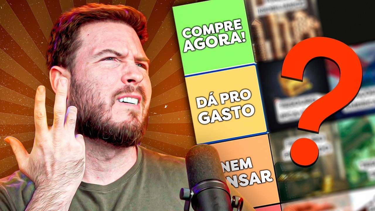 QUAL É MELHOR INVESTIMENTO DE TODOS? | TIERLIST DOS INVESTIMENTOS