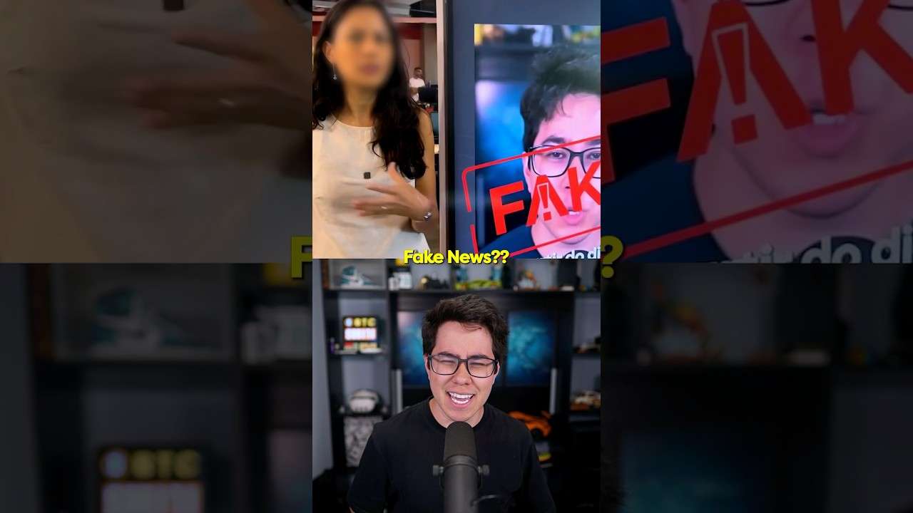 APARECEMOS NA GLOBO POR ESPALHAR FAKE NEWS? #Shorts