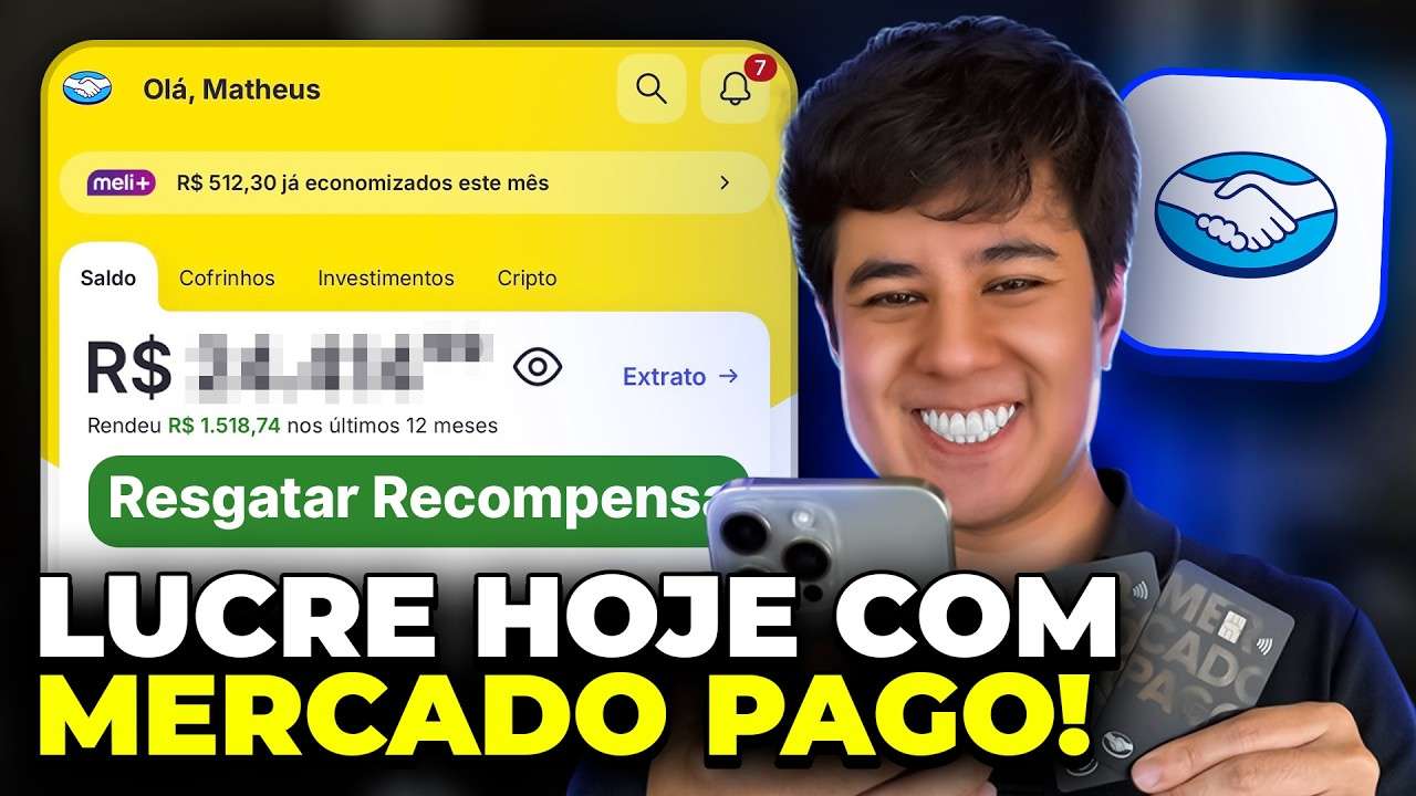 [ATUALIZADO 2026] COMO GANHAR DINHEIRO COM MERCADO PAGO EM 5 FORMAS!