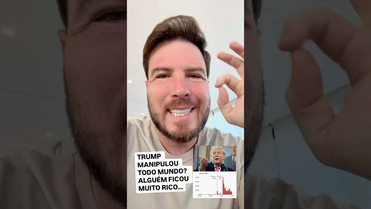 SERÁ QUE ISSO FOI DE PROPÓSITO? 😳 (entenda como essa fala do trump afetou o mercado)
