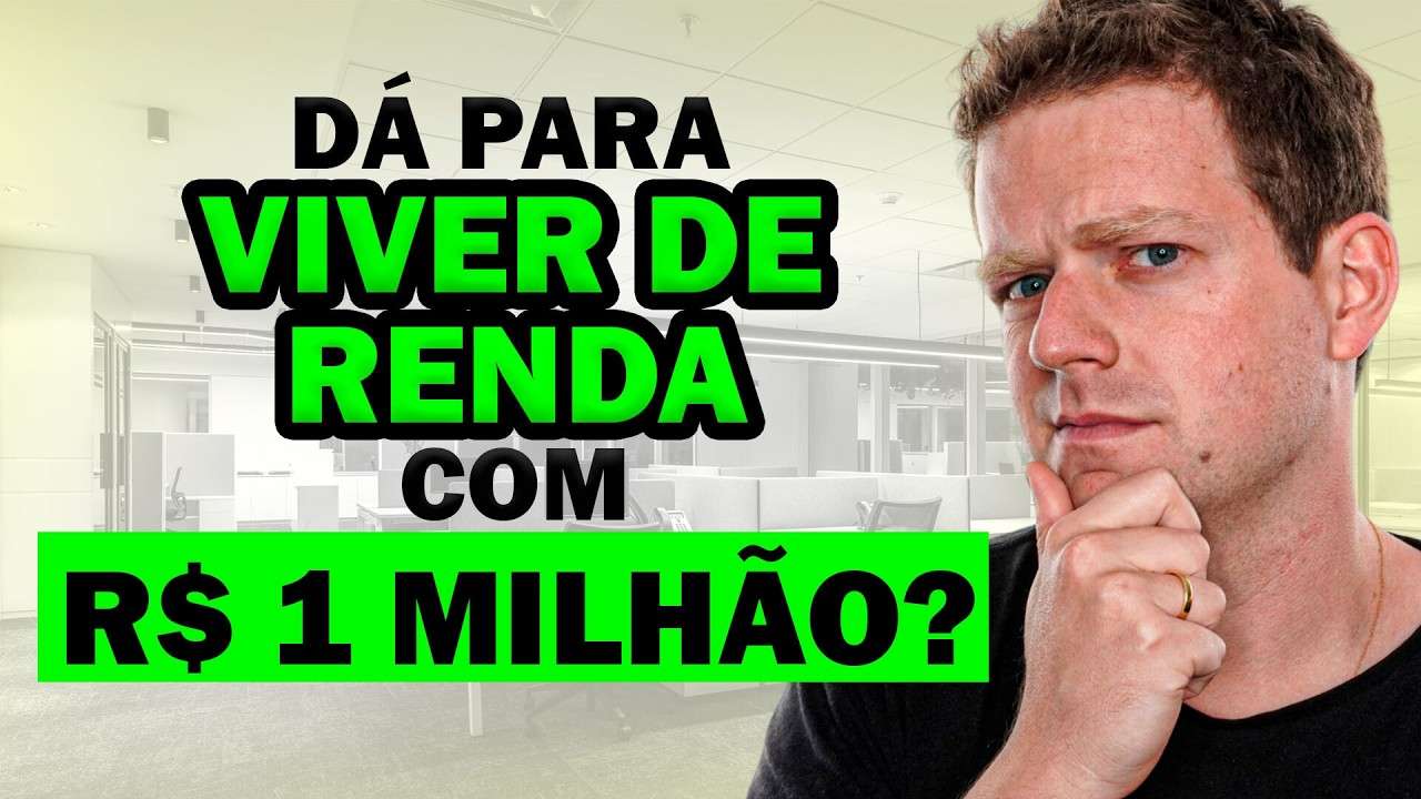 REVELADO: QUANTO RENDE R$1 MILHÃO com a MINHA ESTRATÉGIA DE INVESTIMENTOS?