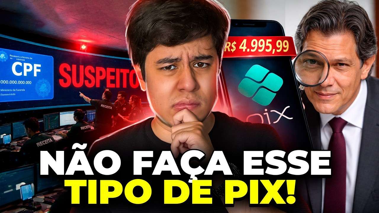 7 MOVIMENTAÇÕES no PIX que a Receita está Monitorando em 2026!