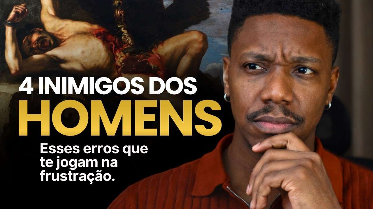 4 INIMIGOS do homem que busca DERROTAR seus demônios diários