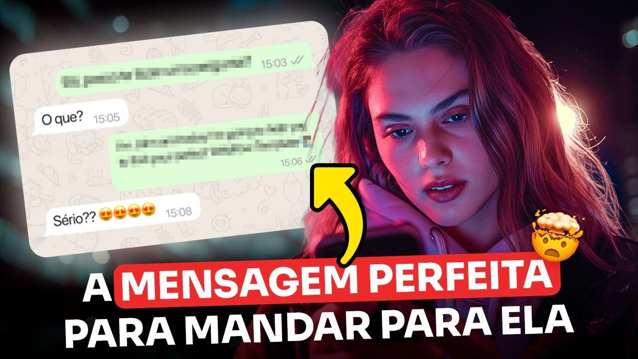 USE ESSA FRASE E ELA VAI TE RESPONDER