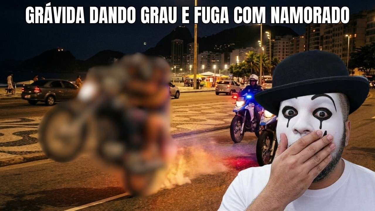 Deram Grau e Fugiram da Polícia Mas Depois: (Estou Grávida e Ele é Trabalhador)