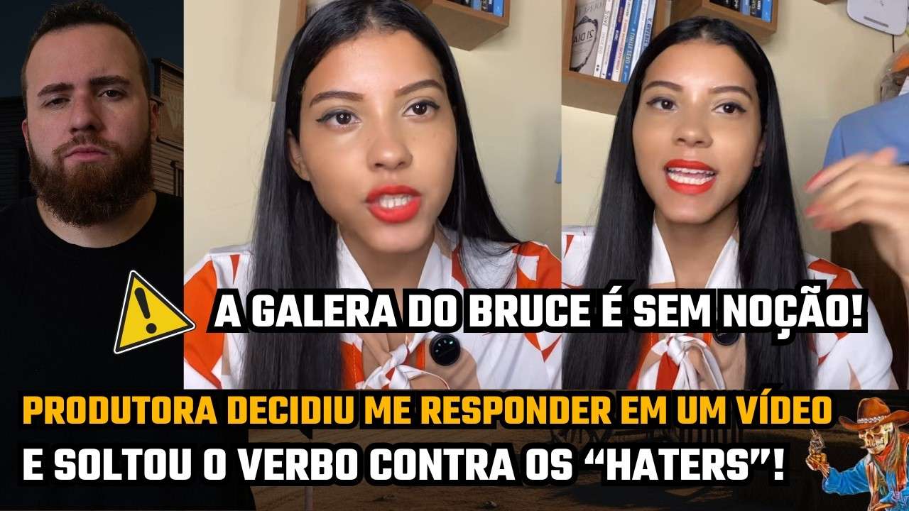 A @veroniccatorres RESOLVEU RESPONDER AO MEU VÍDEO E SOLTOU O VERBO CONTRA OS HATERS!