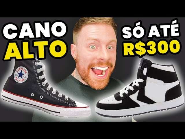 10 TÊNIS de CANO ALTO até R$300 | Tênis Masculinos Bonitos e Baratos