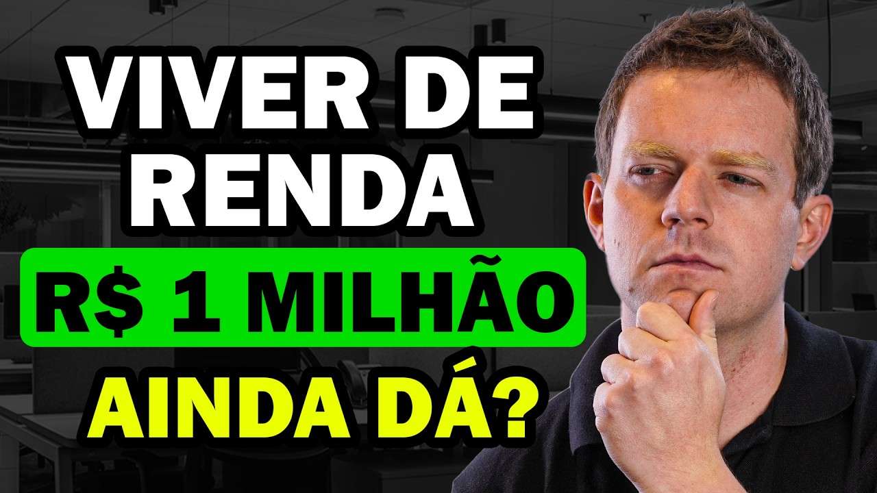 REVELADO: QUANTO RENDE R$1 MILHÃO com a MINHA ESTRATÉGIA DE INVESTIMENTOS?