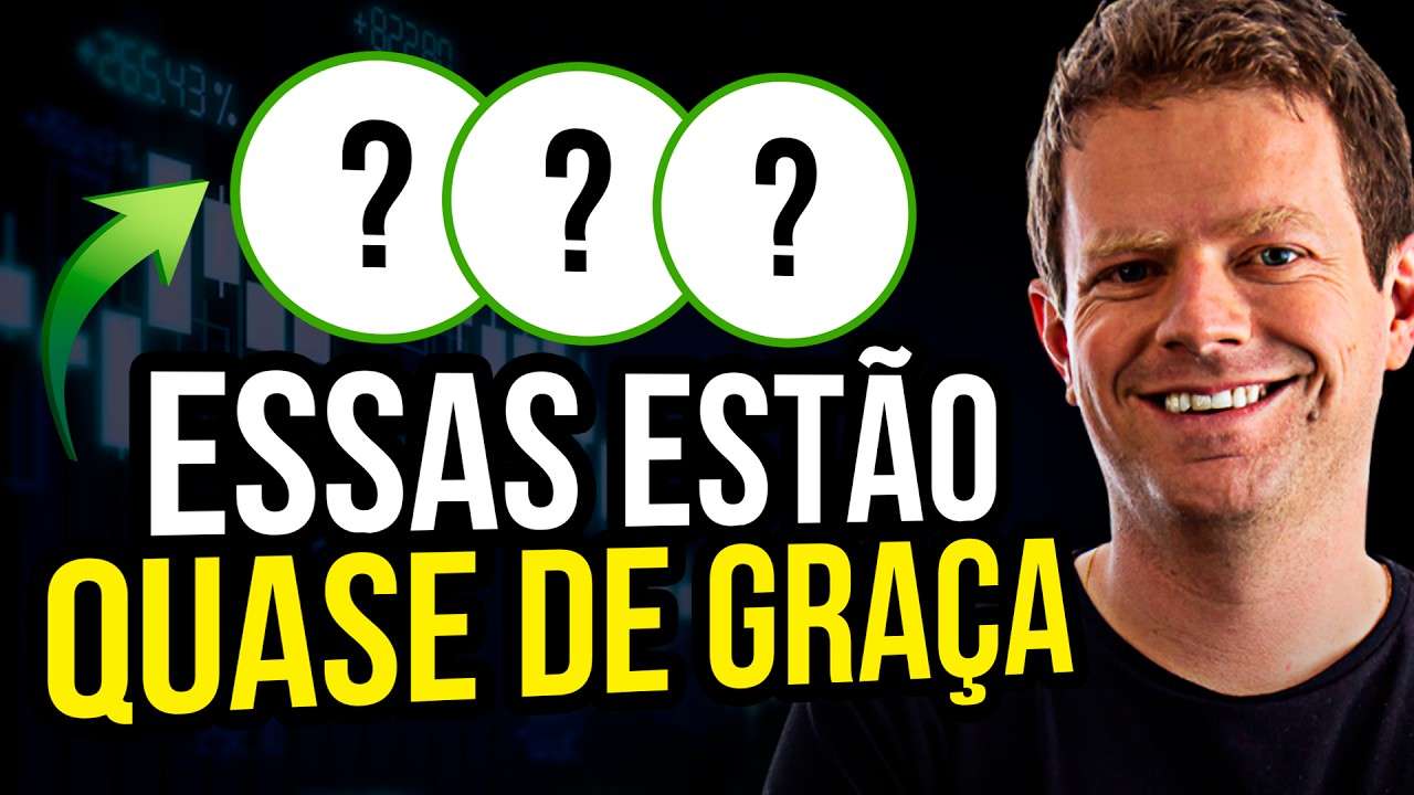 3 AÇÕES QUASE DE GRAÇA QUE ESTOU COMPRANDO HOJE