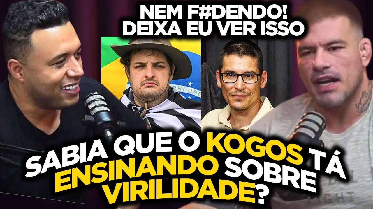 KOGOS FORMANDO ALFAS NA VIRILIDADE É UMA PIADA!