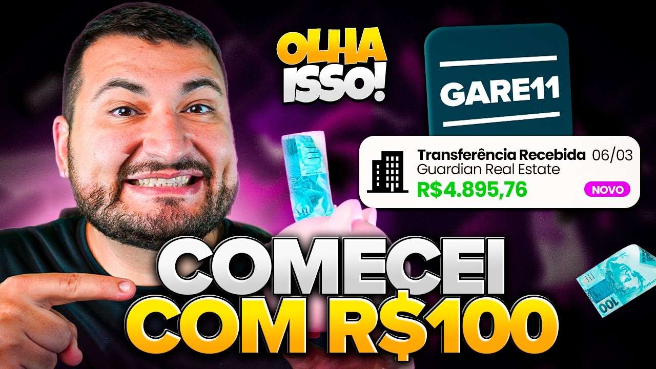 INVESTI R$100 TODO MÊS NO GARE11! VEJA O RESULTADO! (Na Prática)