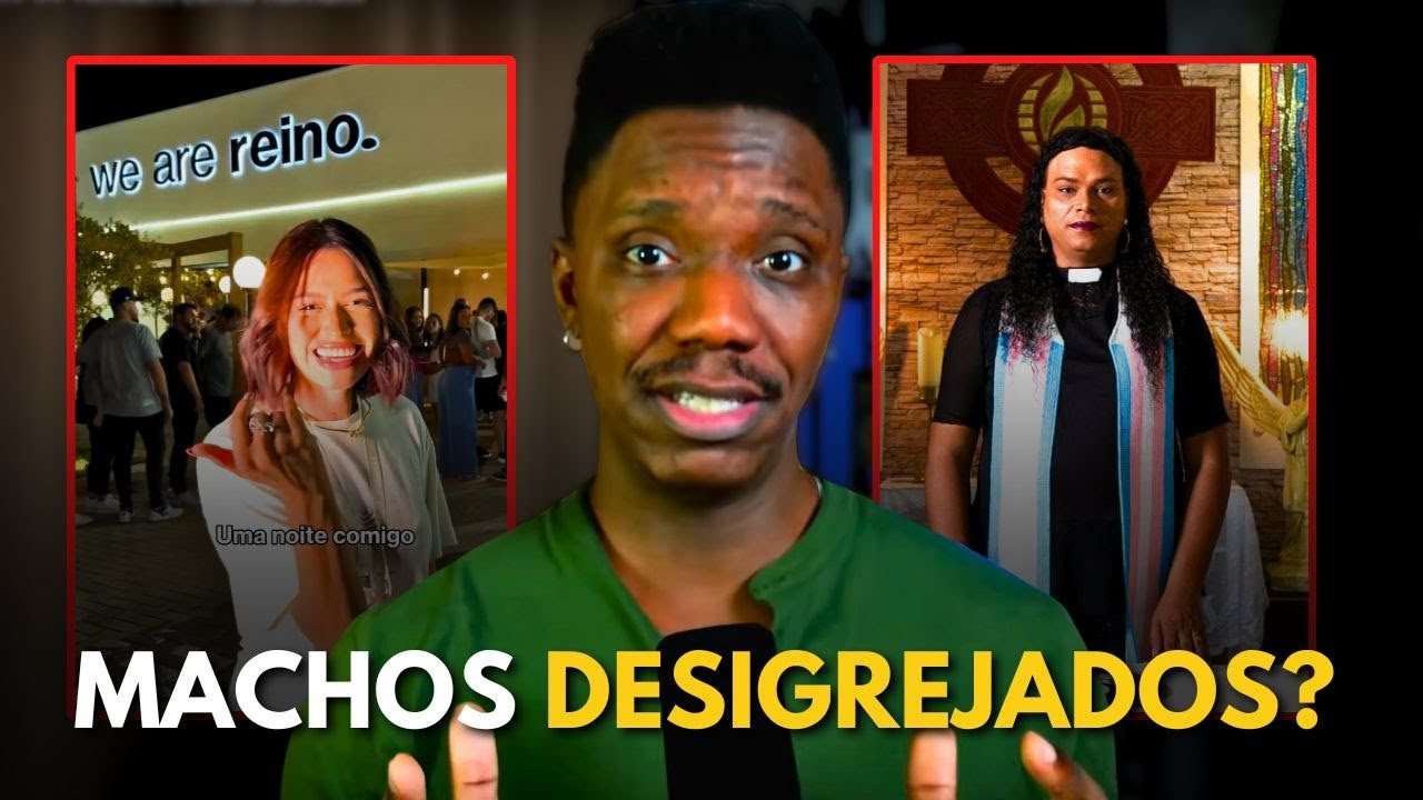 Por que o HOMEM HÉTERO está ABANDONANDO as igrejas?
