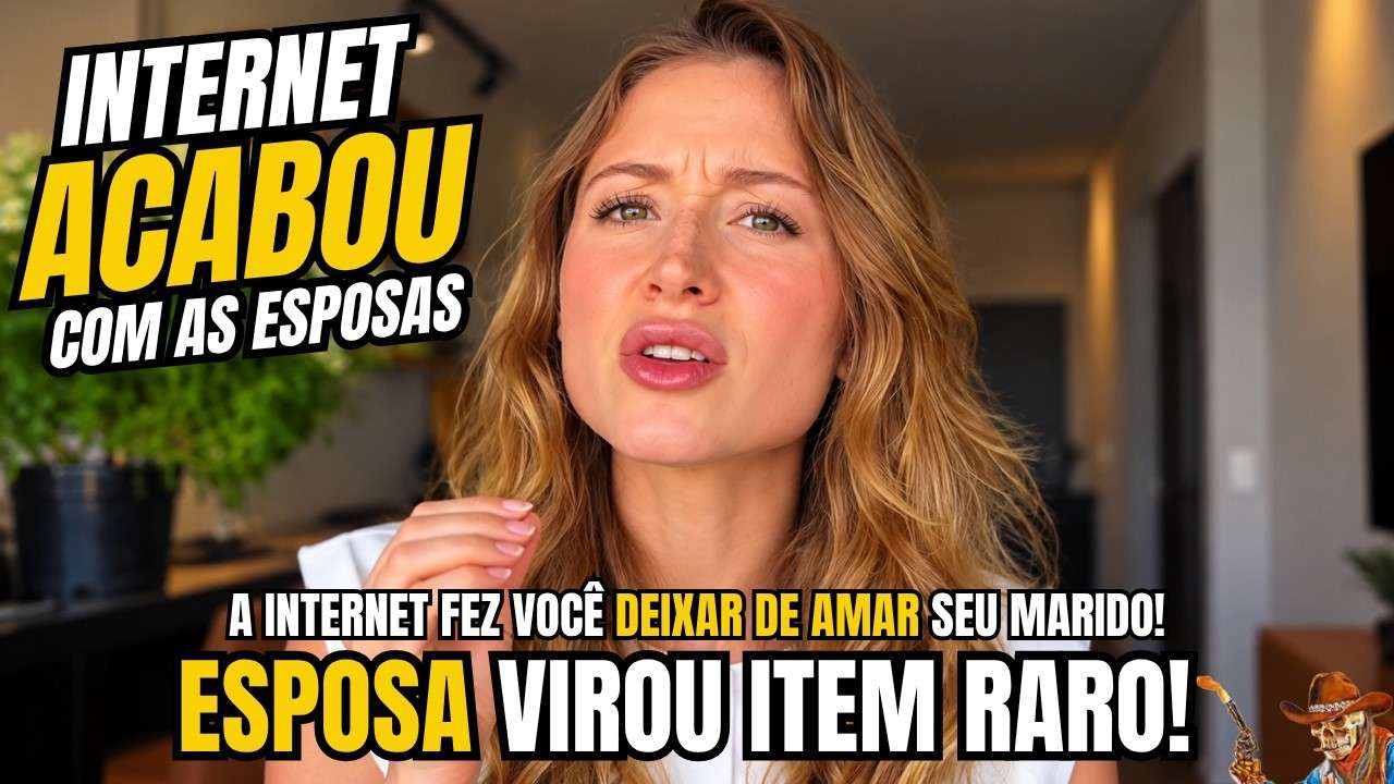 A INTERNET ACABOU COM AS ESPOSAS! NÃO SE ACHA MAIS!