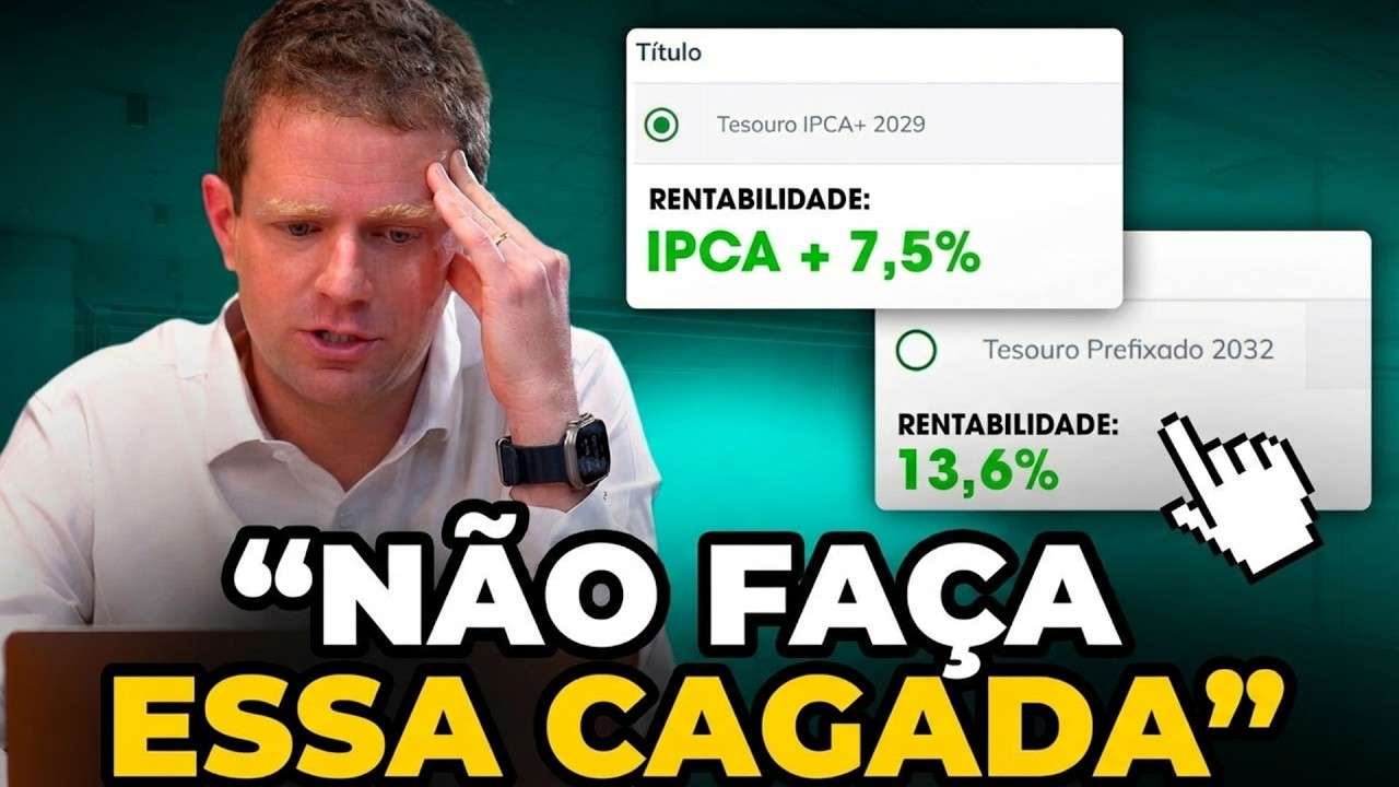 NÃO compre TESOURO PRÉFIXADO antes de ver este vídeo!