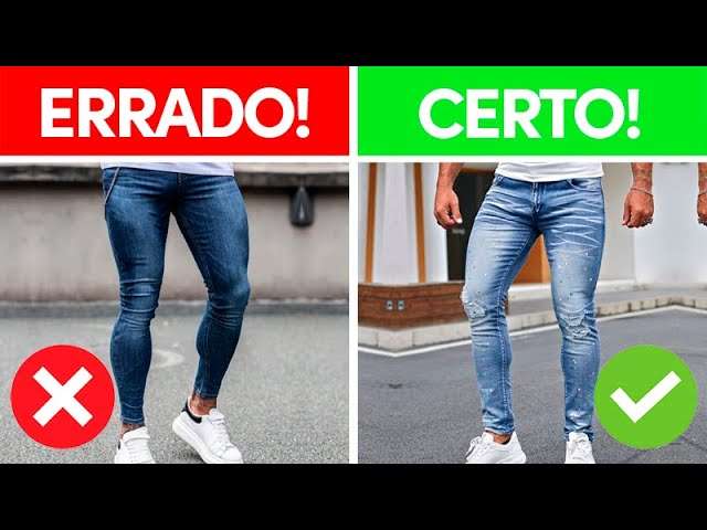 Como Usar CALÇA JEANS Corretamente? 5 Dicas que você AINDA NÃO SABE, mas PRECISA CONHECER!