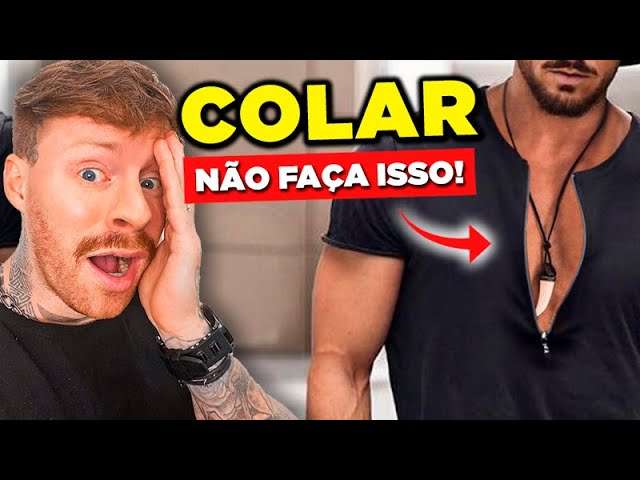 4 GAFES ao usar COLAR que DESTROEM o Visual (e você não percebe!)