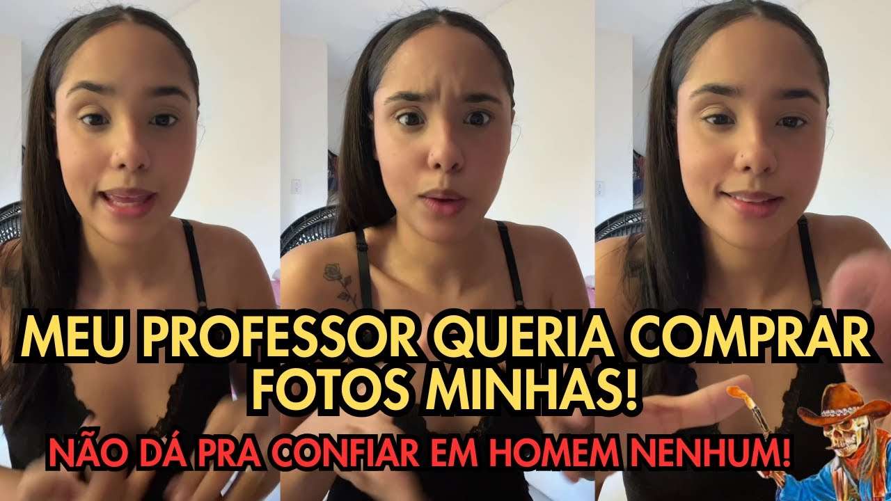 PROFESSOR QUER COMPRAR FOTOS DE SUA ALUNA. EM QUE MUNDO ESSES CARAS VIVEM??