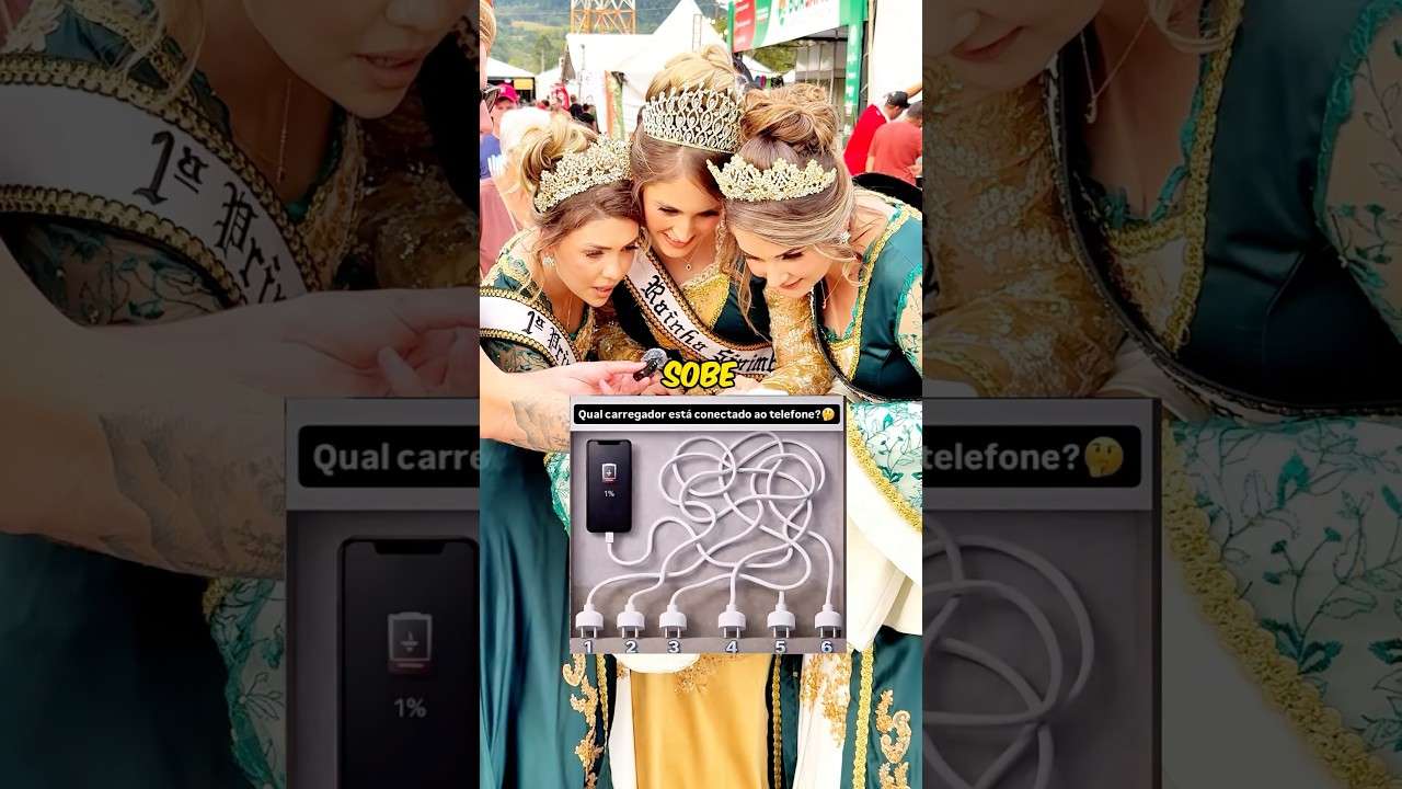 Qual carregador está conectado? #shorts