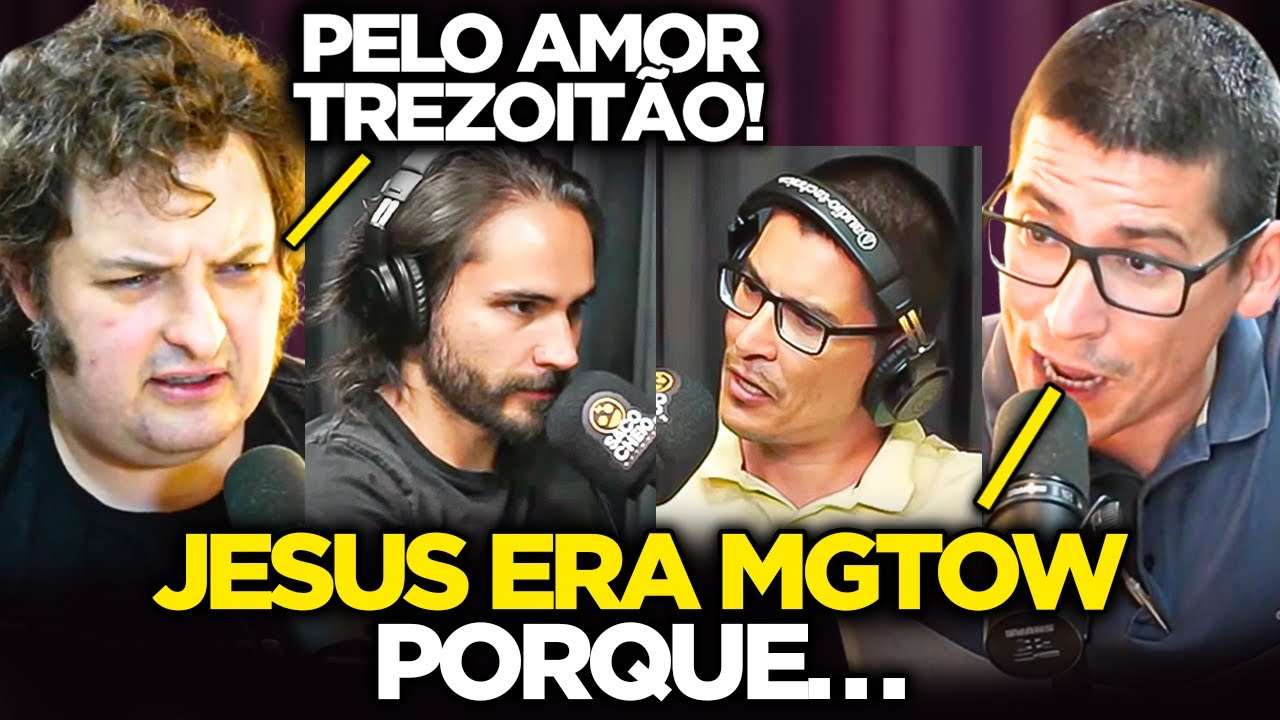 CLIMA ESQUENTOU! JESUS ERA MGTȮW? TREZOITÃO E KOGOS DISCUTEM SOBRE!