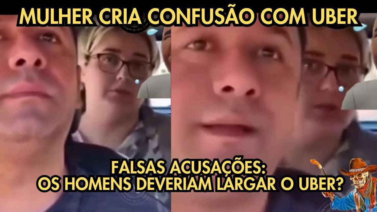 SE O MOTORIST NÃO TIVESSE FILMADO, PODERIA ESTAR COM SÉRIOS PROBLEMAS. VALE A PENA TRABALHAR C UBER?