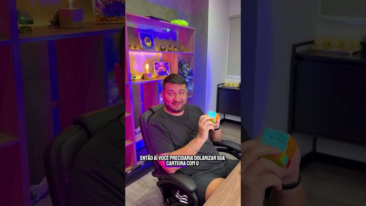 Mais alguém aí sabe montar o cubo mágico? 😂