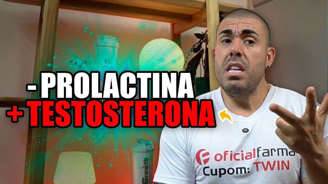 Como ABAIXAR A PROLACTINA e MELHORAR A TESTOSTERONA