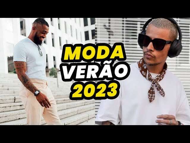 As TENDÊNCIAS MASCULINAS pro VERÃO 2023 - Os 5 Principais Destaques da Estação