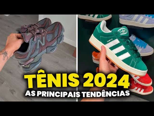 As 7 PRINCIPAIS TENDÊNCIAS em TÊNIS pra 2024 (feat @sneakersbrvideos) | Sneakers Masculinos