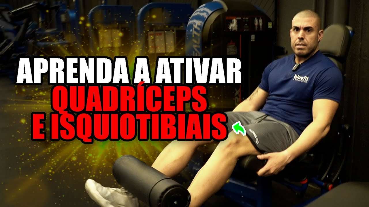 Como ativar mais a coxa no treino de coxa