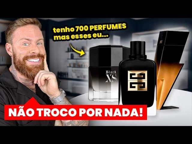 Os ÚNICOS 5 PERFUMES que eu NÃO TROCO POR NADA da minha Coleção | Perfumes Masculinos