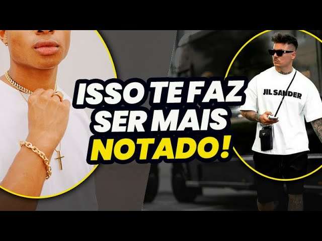 4 ACESSÓRIOS MASCULINOS que vão te fazer ser mais NOTADO (pra NÃO passar Despercebido)