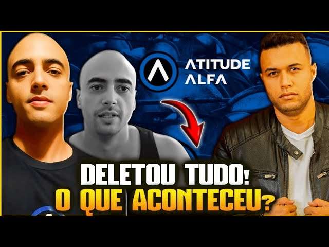 O FIM DO CANAL ATITUDE ALFA: STRIKE, VÍDEOS DELETADOS E SEM MONETIZAÇÃO!