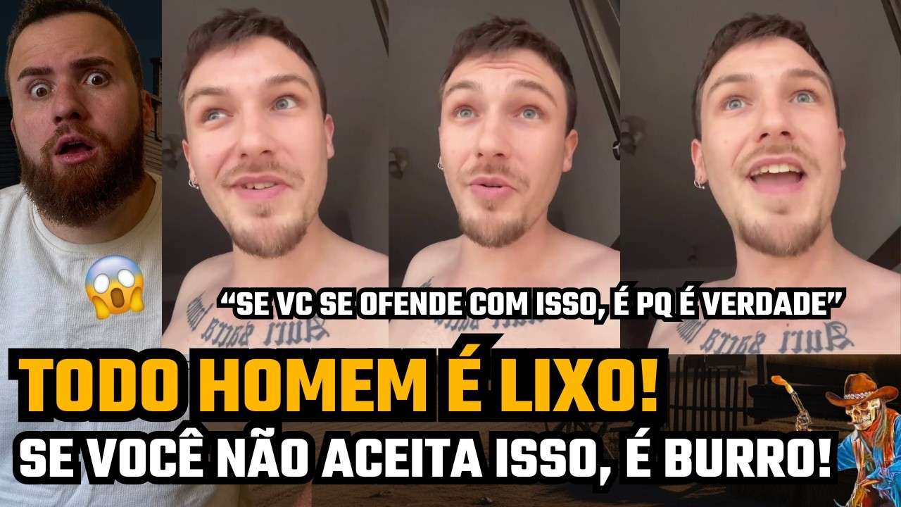 TODO CARA É UM LIXO (MENOS EU, É CLARO KKKKKKK)