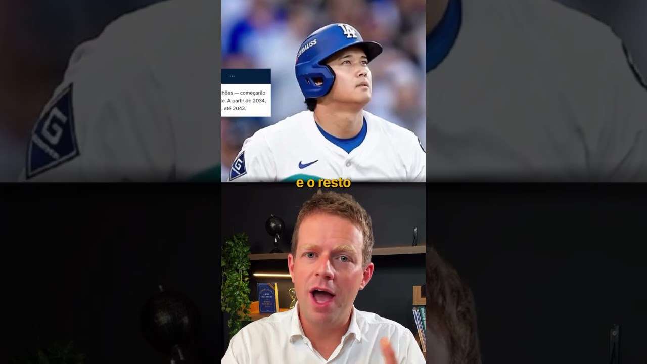 Ele assinou o maior contrato da história do esporte de US$ 700 milhões!  #educaçãofinanceiracdv