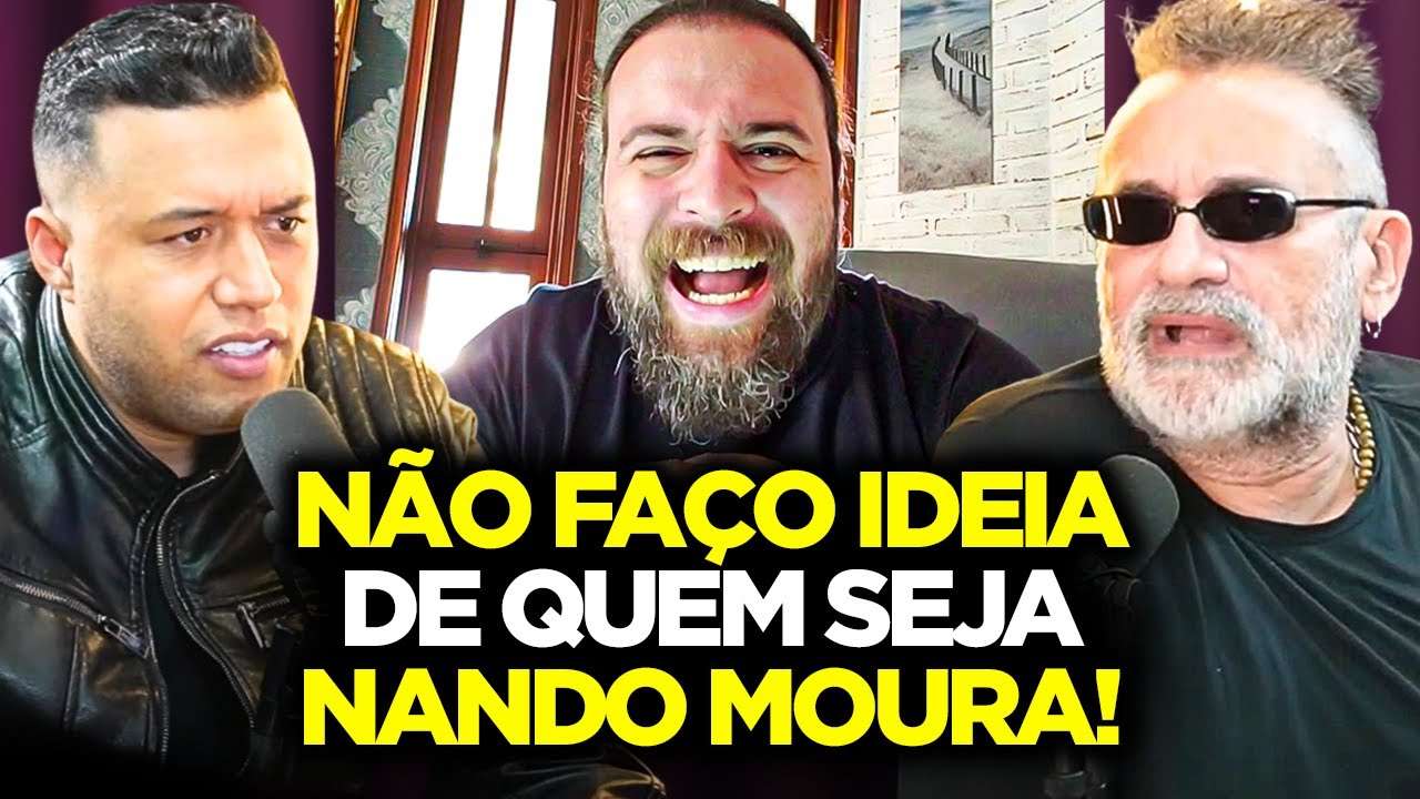 REGIS TADEU TIROU NANDO MOURA PRA B0STA AO VIVO!