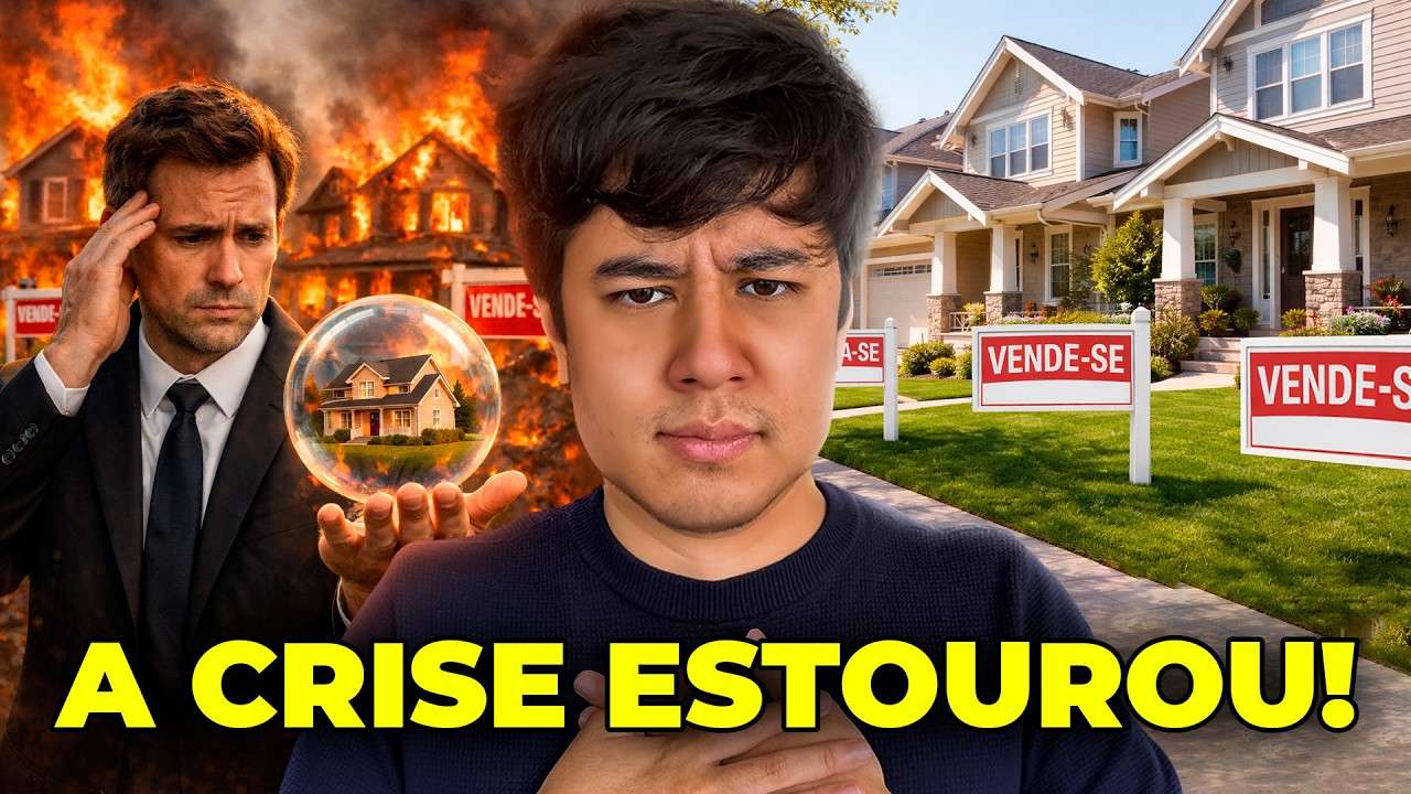 CRISE IMOBILIÁRIA CHEGOU EM 2026! APRENDA A LUCRAR AGORA!
