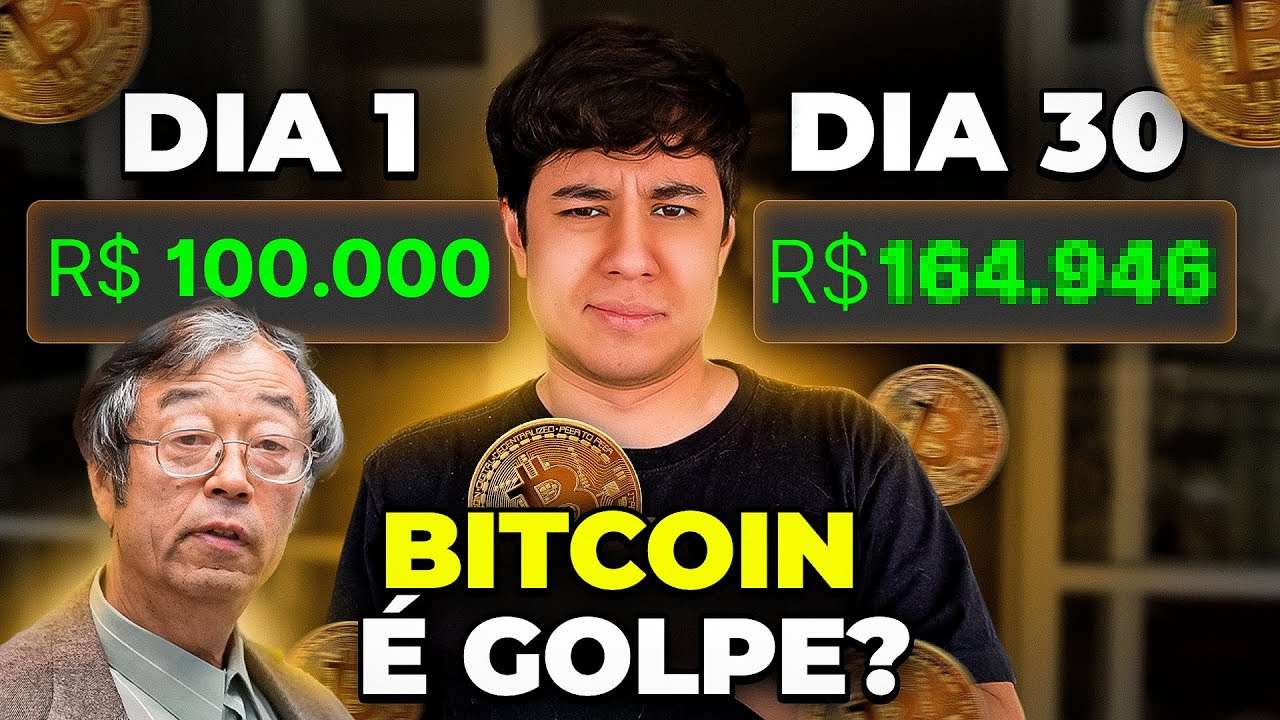 COMPREI 100 MIL REAIS EM BITCOIN DURANTE 30 DIAS! GANHEI DINHEIRO?