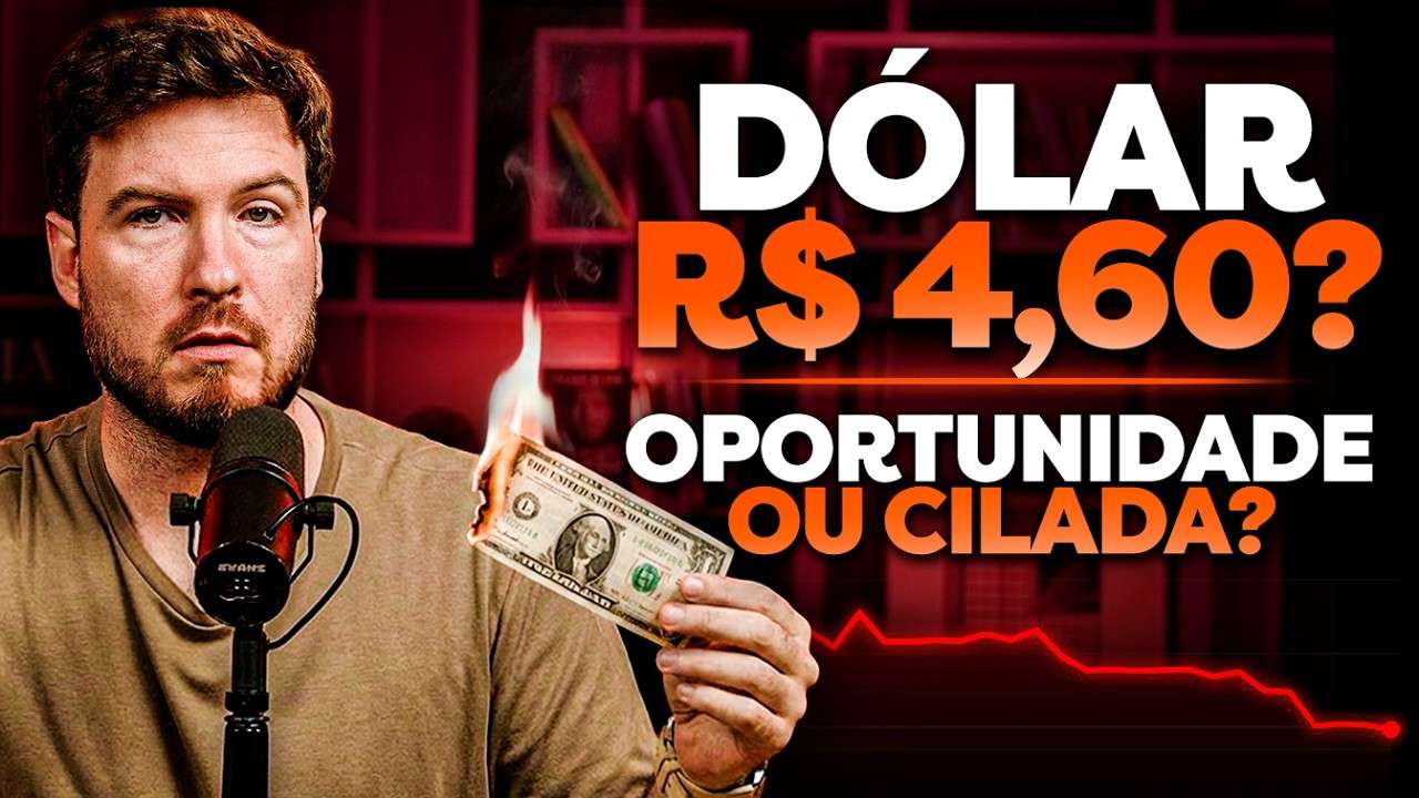 POR QUE O DÓLAR ESTÁ CAINDO TANTO? (vai cair ainda mais?)