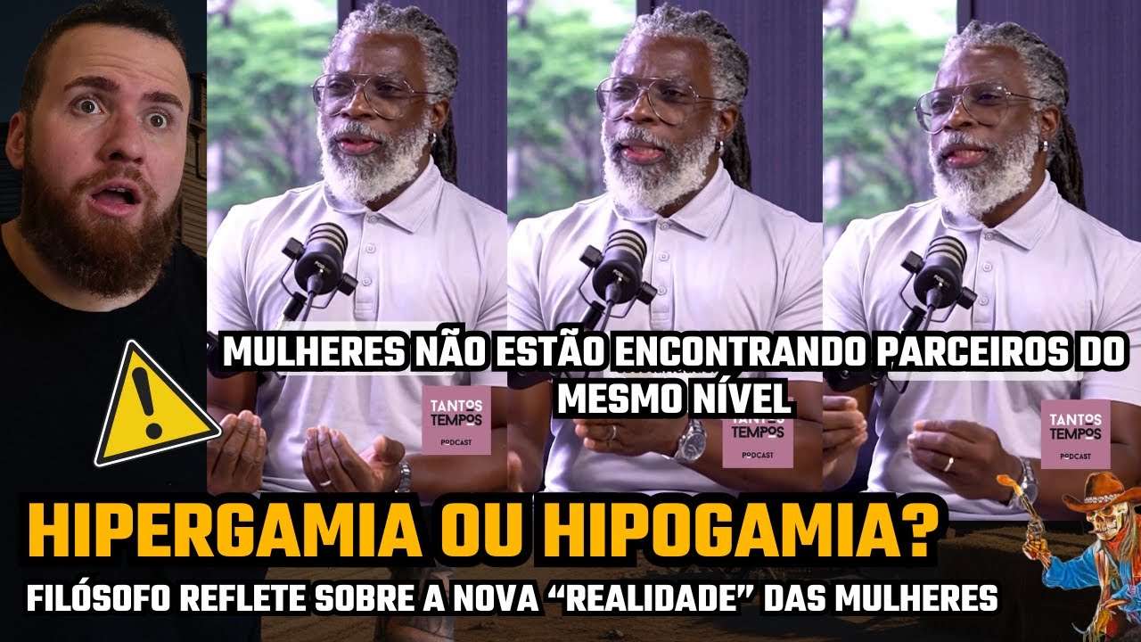FILOSOFO REVELA A DOR DE MUITAS: "NÃO ESTÃO CONSEGUINDO PARCEIROS DO MESMO NÍVEL"