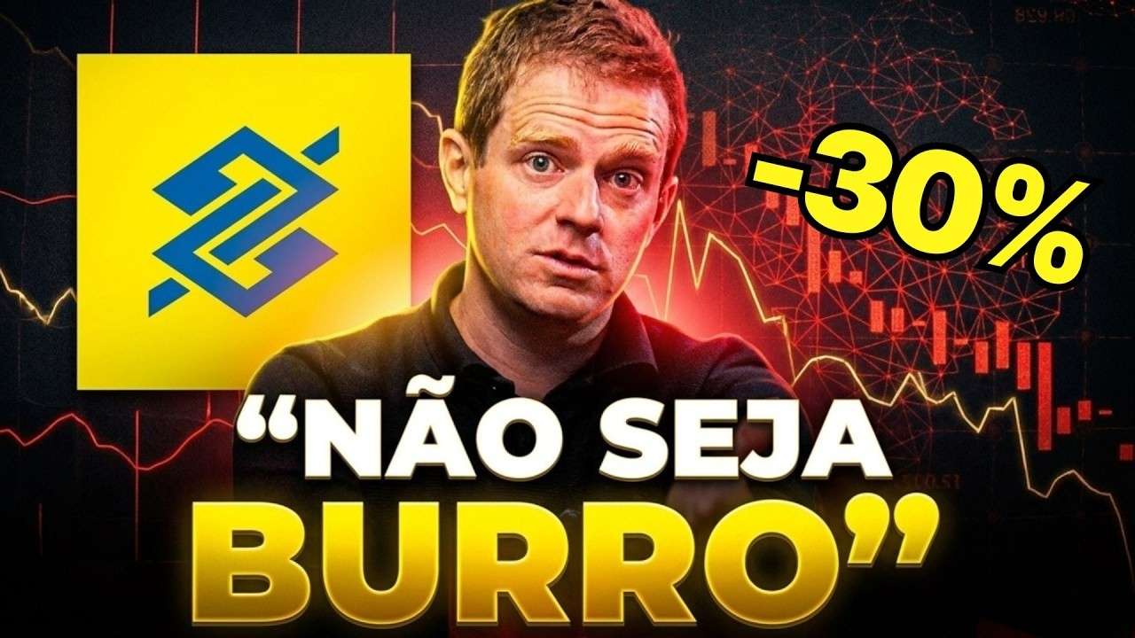 URGENTE: BBAS3 DESPENCA 28%! Banco do Brasil VAI AFUNDAR MAIS ainda?